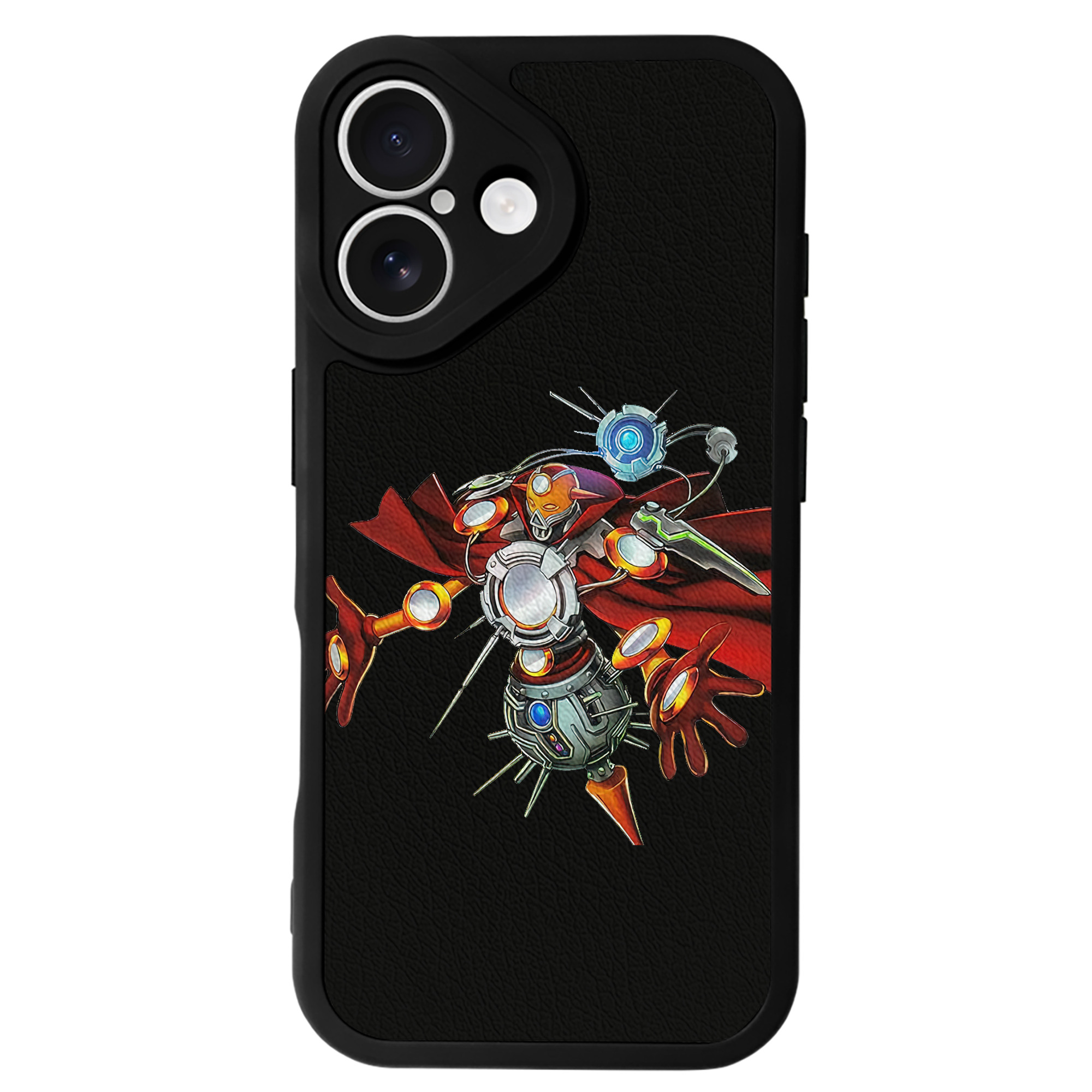 遊☆戯☆王 Yu-Gi-Oh! 【iPhone 16シリーズ対応】シリコンスマホケース（レザー調） 材質：シリコン